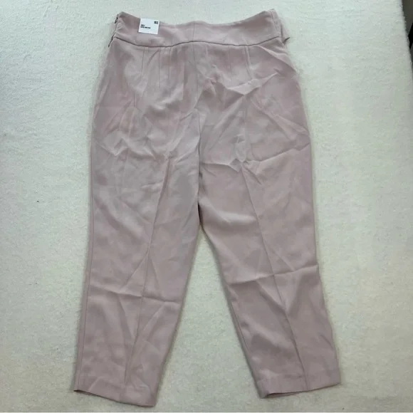 NWT Express Light Pink Ankle Super High Rise Pants Size 16S - Picture 8 of 9